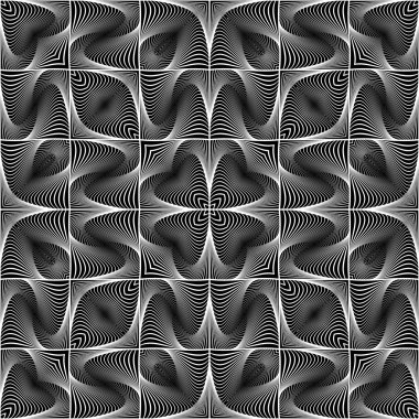 kesintisiz tek renkli dekoratif desen tasarım