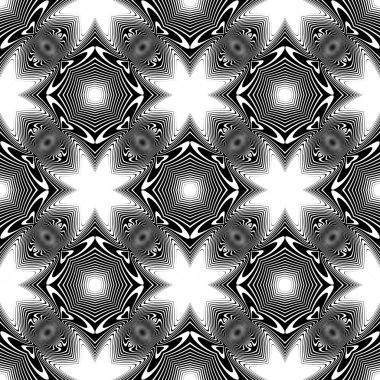 kesintisiz tek renkli çizgili desen tasarım