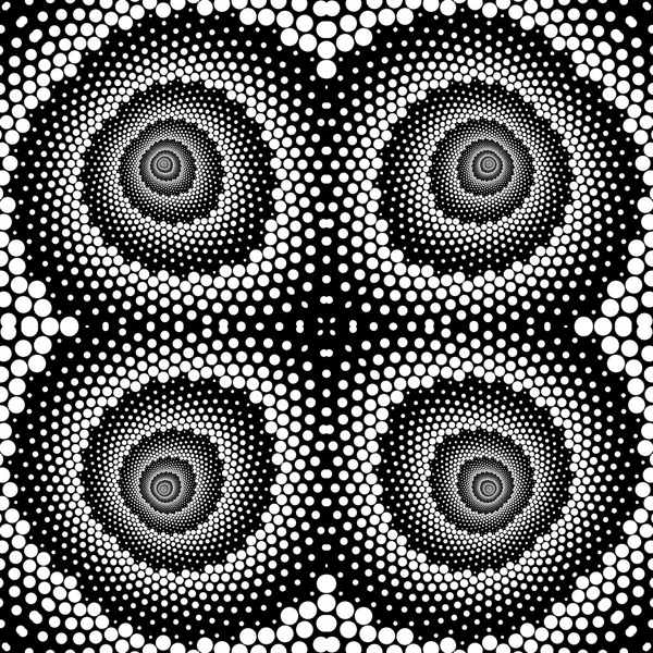 Diseño simétricos puntos telón de fondo — Archivo Imágenes Vectoriales