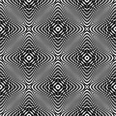 Tasarım tek renkli kesintisiz geometrik arka plan