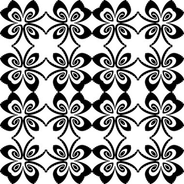 kesintisiz tek renkli çiçek desen tasarım