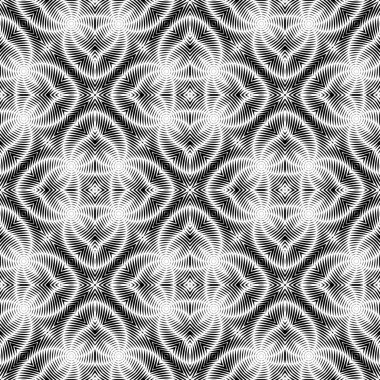 kesintisiz çizgili geometrik desen tasarım