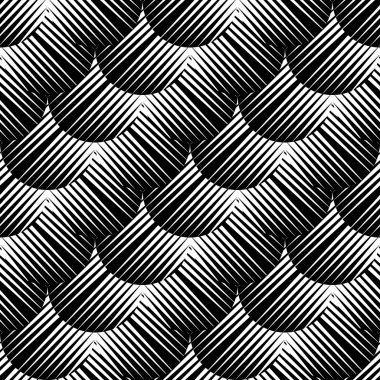 kesintisiz tek renkli geometrik desen tasarım