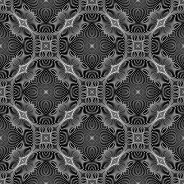 kesintisiz tek renkli çizgili desen tasarım