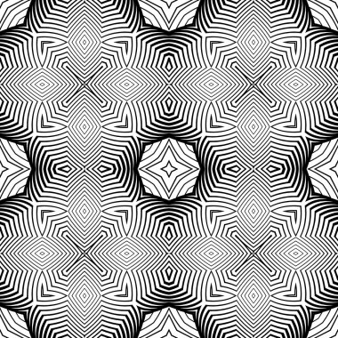 kesintisiz tek renkli çizgili desen tasarım