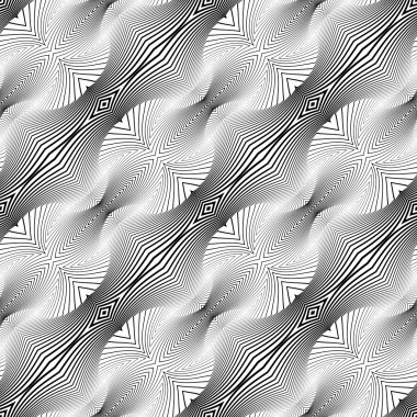 kesintisiz tek renkli köşegen desen tasarım