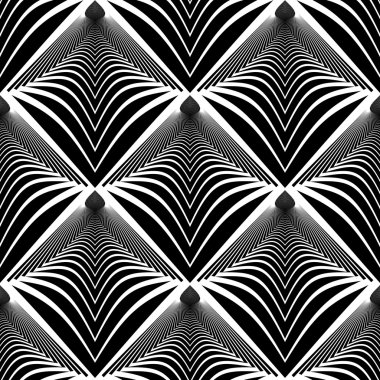 kesintisiz tek renkli çizgiler desen tasarım