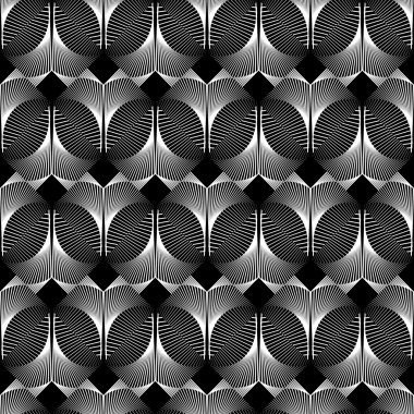 kesintisiz tek renkli dekoratif desen tasarım