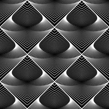 kesintisiz tek renkli dekoratif desen tasarım