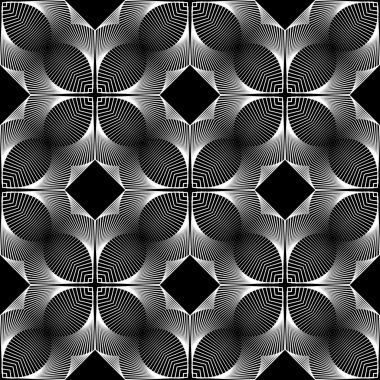 kesintisiz tek renkli dekoratif desen tasarım