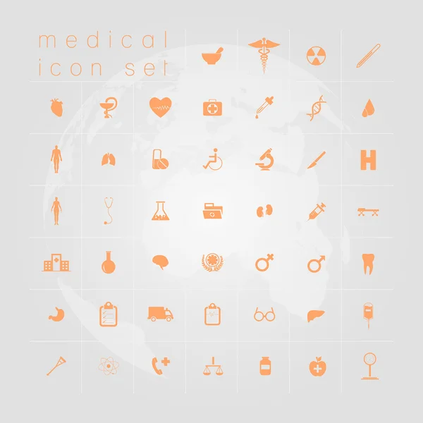 Medische icoon set — Stockvector