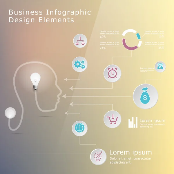 Concept de stratégie d'entreprise — Image vectorielle