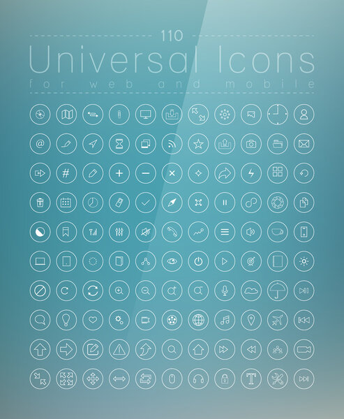 набор иконок для веб-дизайна