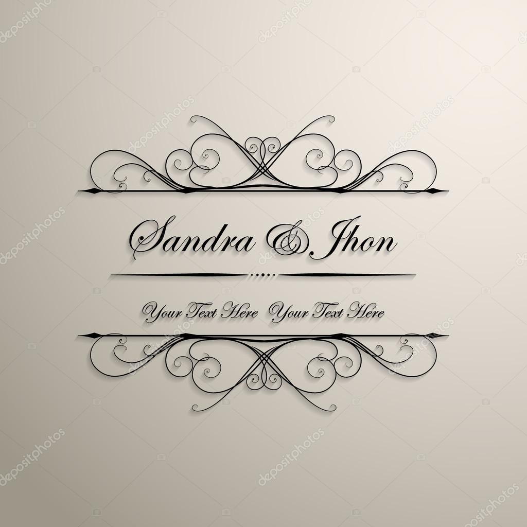 Hochzeitskarte oder Einladung — Stockvektor © torokimola #61960227