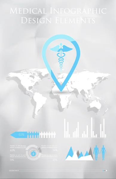 Medische, gezondheid en gezondheidszorg pictogrammen — Stockvector