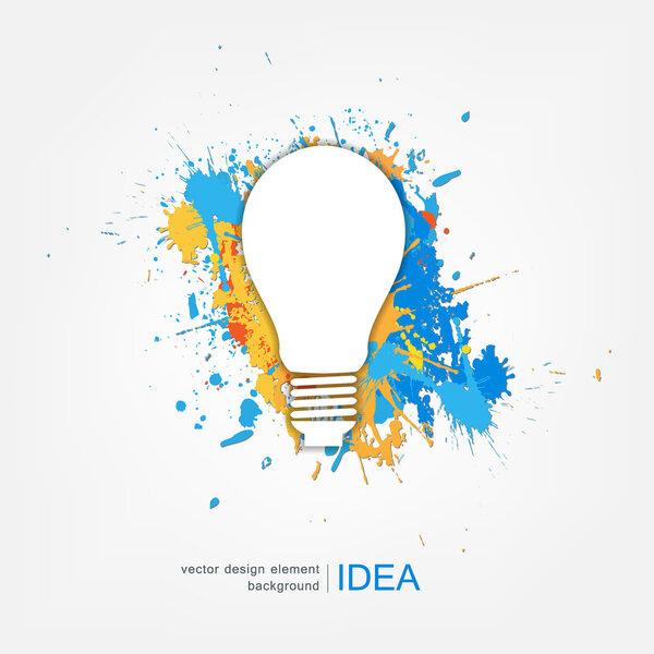 Idea creative concept