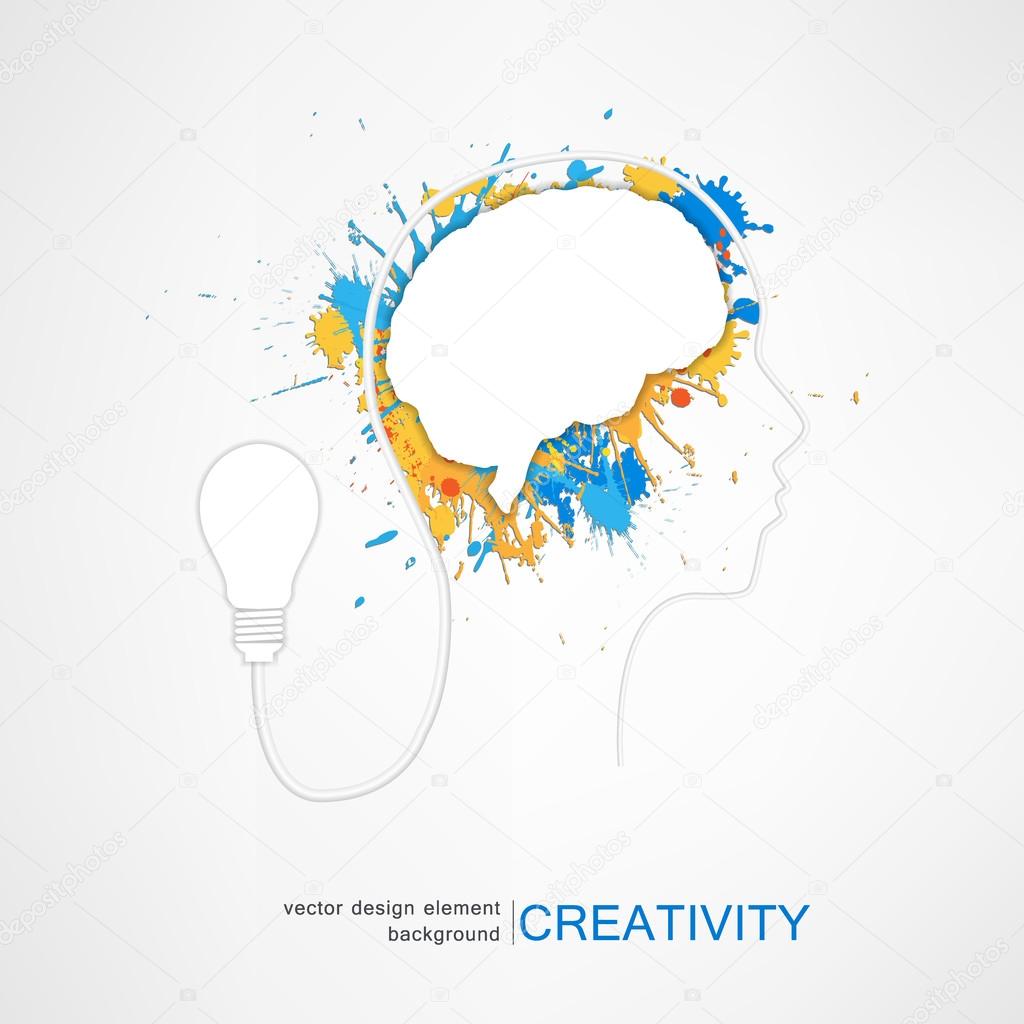 Idea creative concept