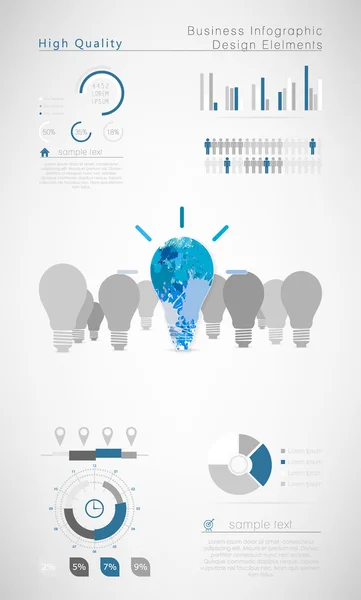 Concept de stratégie de réussite commerciale — Image vectorielle