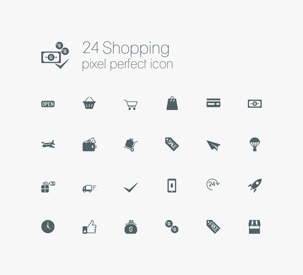 Solid web solid icons set — Wektor stockowy