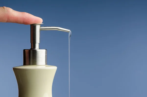 Liquid soap dispenser Stock Photo