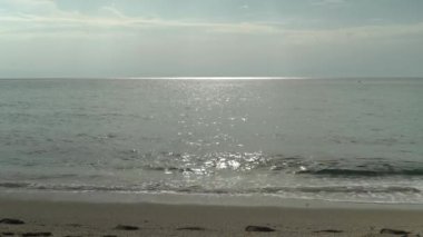 Sahile yakın sahilde deniz manzarası. Türkiye