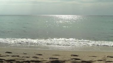 Sahile yakın sahilde deniz manzarası. Türkiye