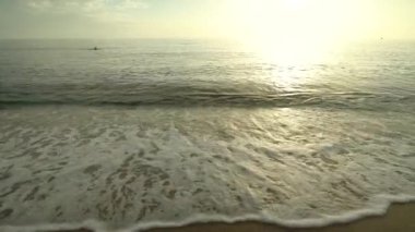 Sahile yakın sahilde deniz manzarası. Türkiye