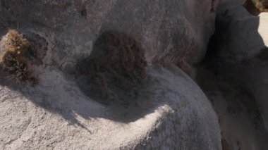 Kapadokya hava manzarası. Hindi. Goreme Ulusal Parkı