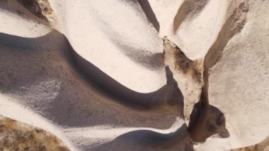 Kapadokya hava manzarası. Hindi. Goreme Ulusal Parkı