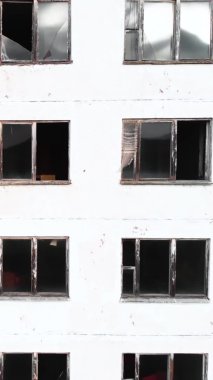 Çernobil Yasak Bölge. Pripyat. Dikey video