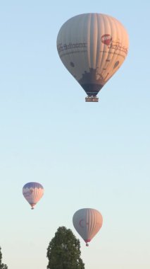 Cappadocia Dikey Videodaki Balonlar