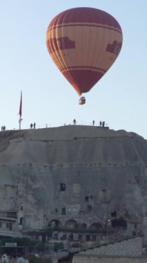 Cappadocia Dikey Videodaki Balonlar