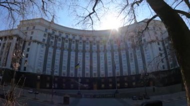 Ukrayna 'daki siyasetin sembolü - Hükümet binası