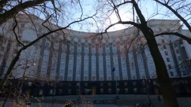 Ukrayna 'daki siyasetin sembolü - Hükümet binası