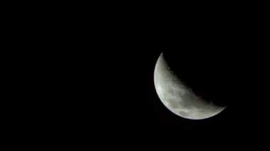 Gece gökyüzünde ay, Yeni Ay