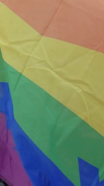 Ukrayna 'daki LGBT topluluğunun haklarını destekleyen dikey video yürüyüşü - Kyiv Pride