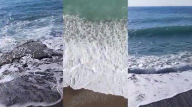 Deniz kıyısının yakınındaki bir videoda üç tane.