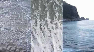 Deniz kıyısının yakınındaki bir videoda üç tane.