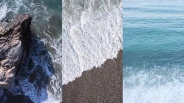 Deniz kıyısının yakınındaki bir videoda üç tane.