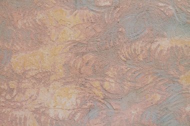 Duvar dokusu macun ve boya ile. Eski duvar. Soyut arkaplan.