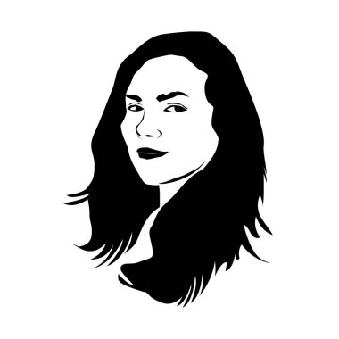 Kadın Asgari Portre Tasarımı