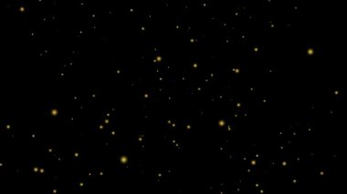 Soyut Parçacık Yüzen Arkaplan Çekimi 6