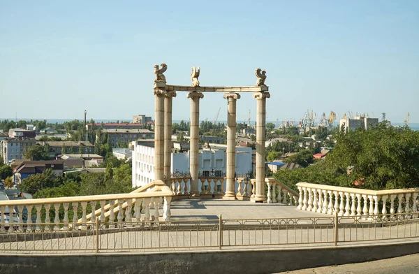 Observation Deck Antique Style — Stock Photo, Image