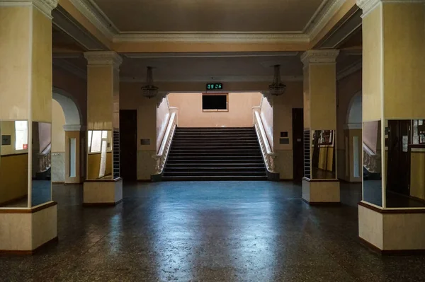 Berdyansk Zaporizhzhya Region Ukrajina Hall Budova Berdyansk State Pedagogická Univerzita — Stock fotografie