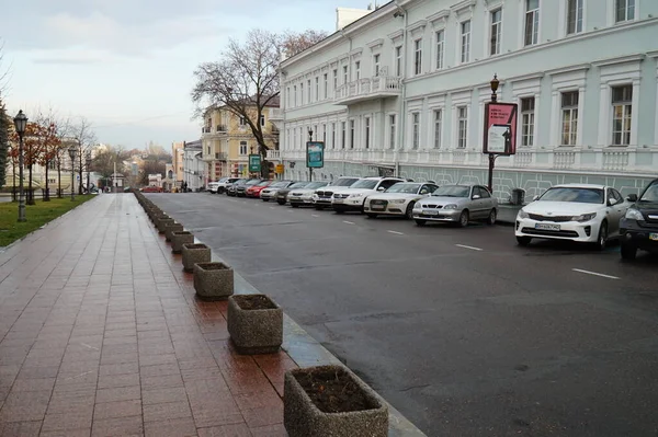 Мусорные Урны Утилизации Сортированных Отходов Историческом Центре Одессы — стоковое фото