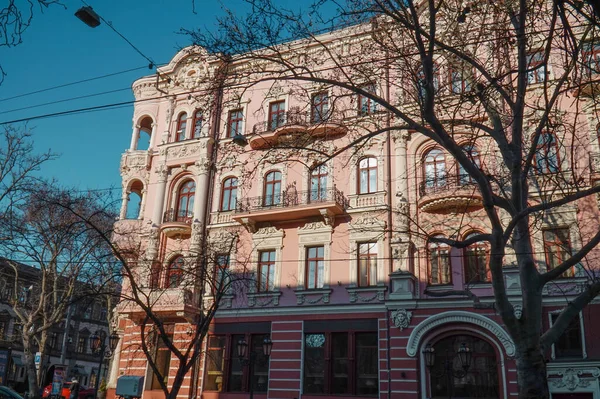 Calles Hermosa Ciudad Odessa Durante Día —  Fotos de Stock