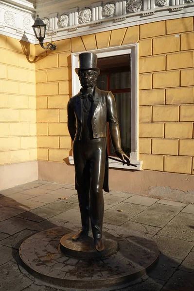 Monumento Alexander Pushkin Cerca Casa Donde Vivía Odessa —  Fotos de Stock