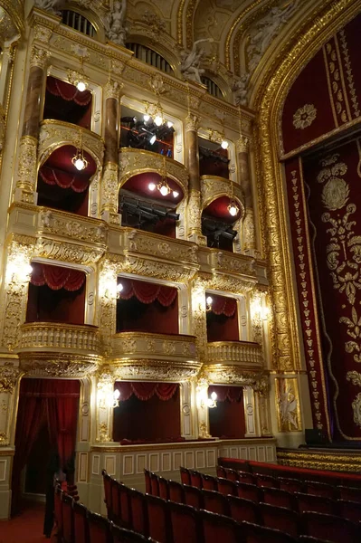 Interiér Hlediště Operního Baletního Divadla Oděse — Stock fotografie