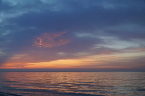 Рассвет Черном Море Одессе — стоковое фото