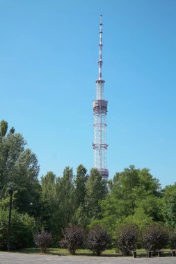 Kiev Televizyon Merkezi 'nin çalışma kulesi.